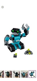 LEGO Creator 3-in-1 Robo Explorer Set #31062 Built Set. No Box. See Description