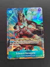 One Piece CCG Edward.Newgate OP13-042 Alternate Art Carrying On His Will Foil