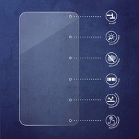 "3X Schutzglas FüR Fitonyo Smartwatch 1.32\" Displayfolie 9H"