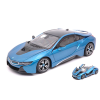 Bmw I8 2015 Metallic Blue 1:24 Rastar Auto Stradali -D- Neues Modell