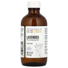 Pure Essential Oil, Lavender, 4 fl oz 118 ml 