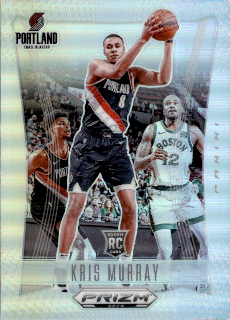 Kris Murray 2023-24 Panini Prizm Deca Prizms Silver RC #171 Portland Trail