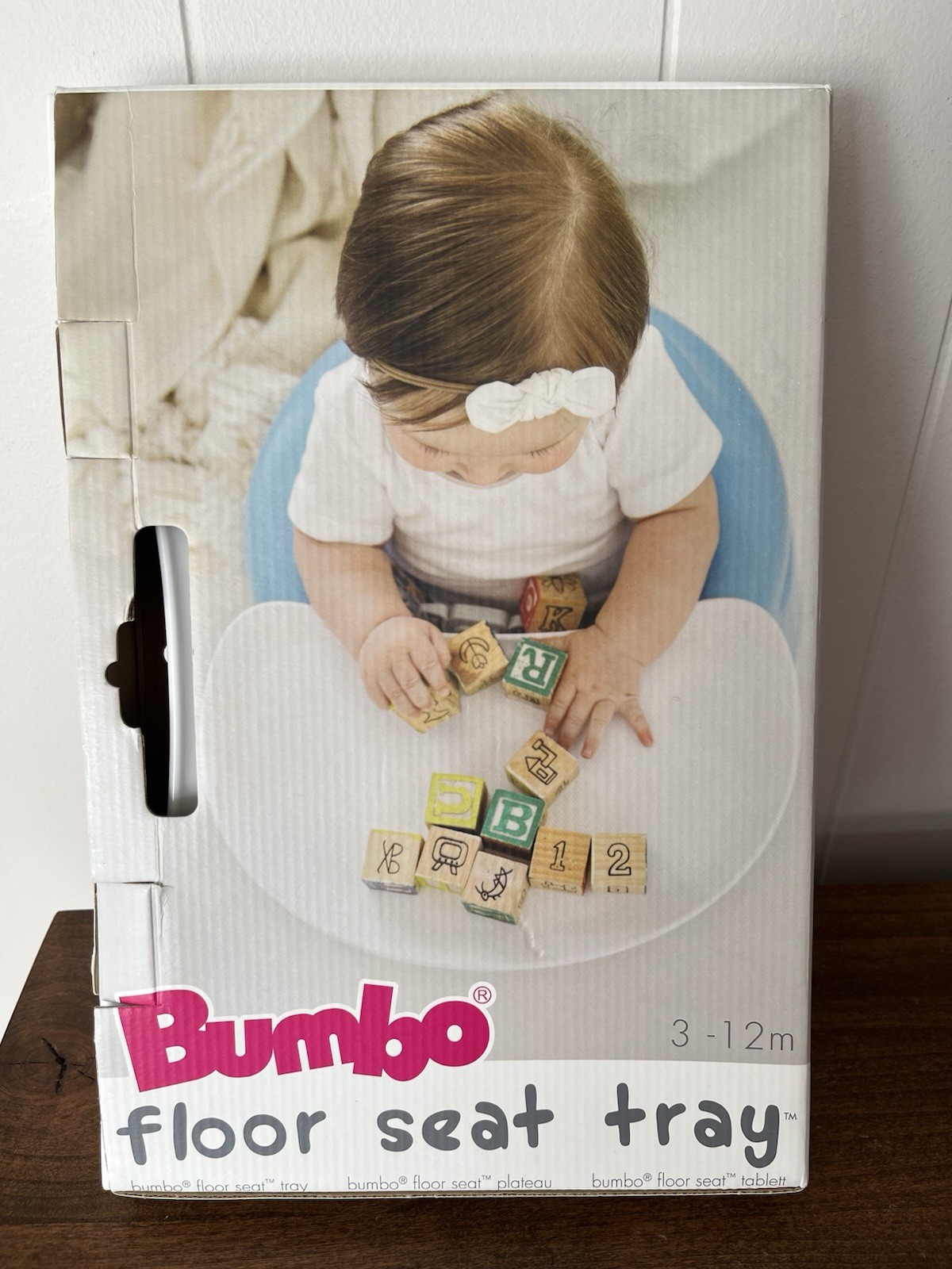 Bumbo Baby Play Tray Only for Food or Toys; For Bumbo Floor Seat 3-12mon