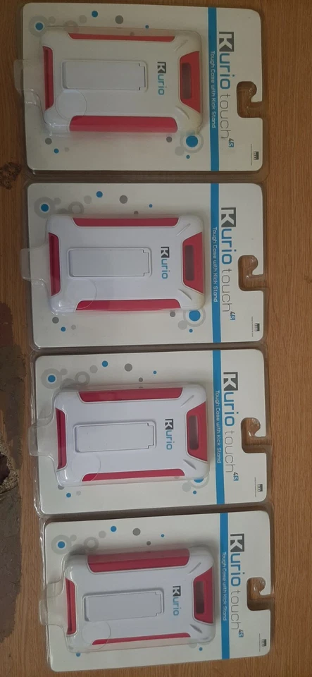 Kurio Touch 4S Pocket Tough Case with Kick Stand Full Access Hard Shell - Pink - Image 3 of 4