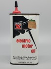 Vintage TripleX Electric Motor Oil Can Handy Oiler 8 OZ XXX Lake Bluff Illinois — photo 2