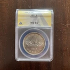 1937 Canada $1 Silver Dollar - ANACS MS61 - Nice Unc Classic Coin