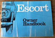 Mark 1 Ford Escort 1100 and 1300 Owner Handbook - November 1970