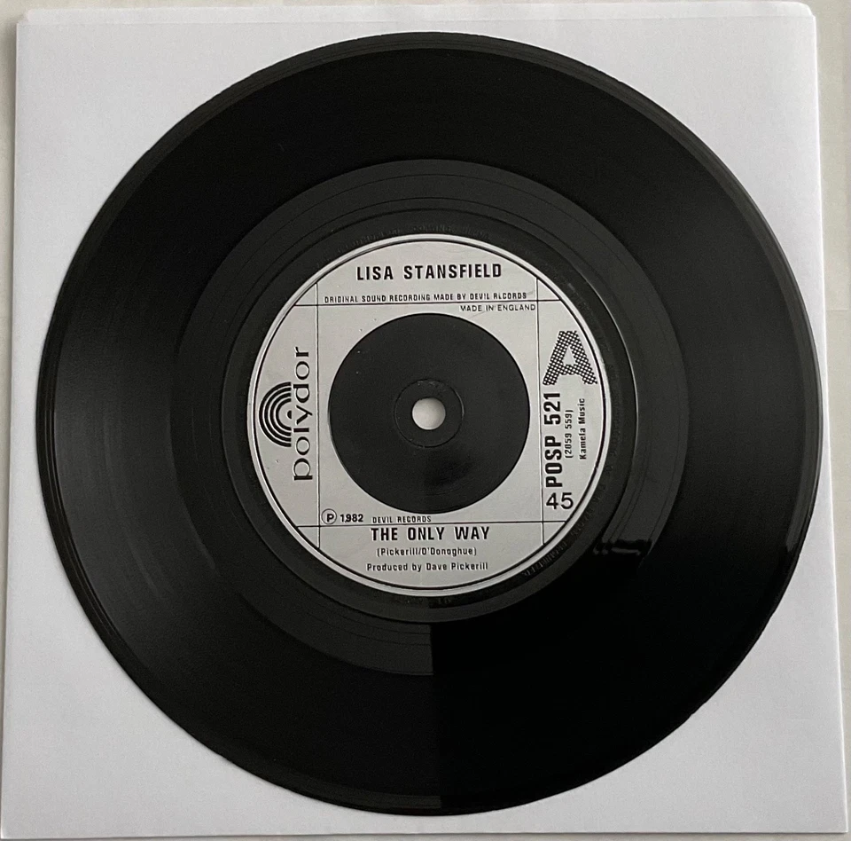 Lisa Stansfield - The Only Way - 7” Vinyl Single - Image 3 of 3