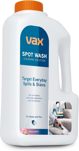 Vax SpotWash 1L Spot Cleaning Solution, Upholstery Carpet Stain Remover...