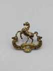 Genuine Canada First Hussars Collar Badge. Antique Military WW1 Canadian.