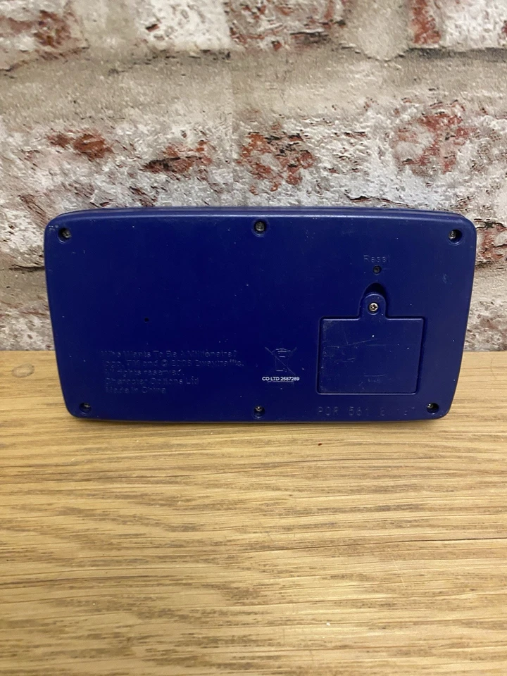 Who Wants to Be a Millionaire Electronic Handheld Game – Retro – Untested - Image 2 of 2