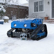 For Gardens & FarmsRemote Control Lawn Mower - 9HP Gas/Petrol Engine - Ideal