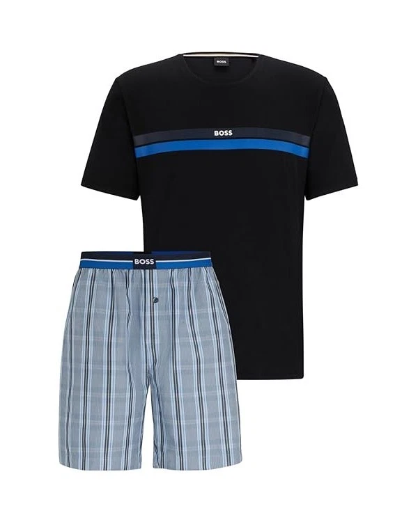 Conjunto De Pijama Para Hombre Boss Regular Fit | Meses Sin Interés
