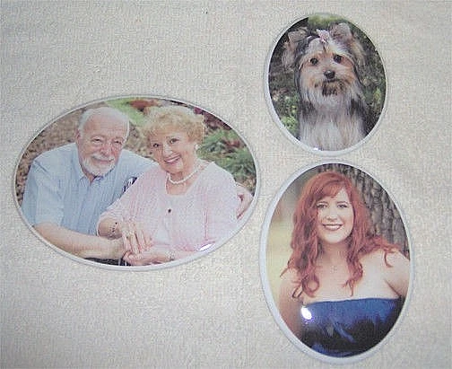 Фарфоровая керамическая фотография мавзолея 5,15 x 7 дюймов фотография на открытом воздухе кладбище надгробный камень - Изображение 2 из 4