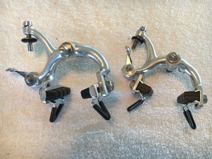 Freni bici corsa Campagnolo Super Record BR9-SR Skeleton road bike brakes set