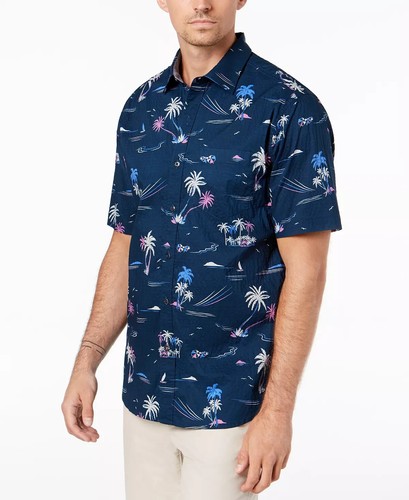 Tommy Bahama Bahama Coastal Breeze Camp Shirt - Ocean Deep main image 0