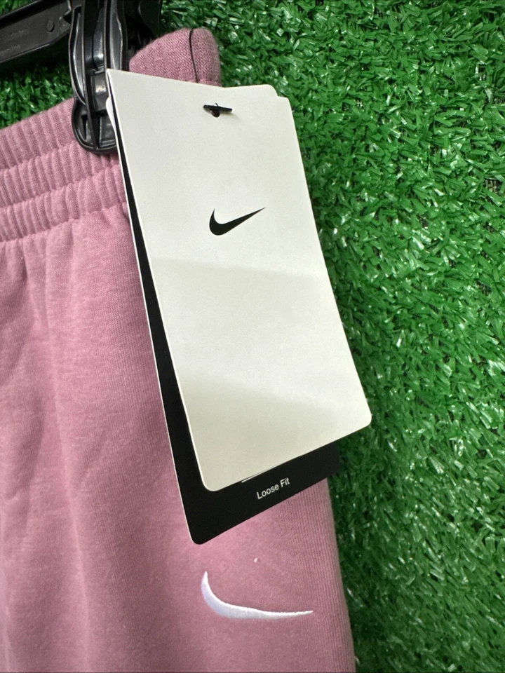 Nike Ropa Deportiva Esencial Lavado Polar Jogger Rosa Niños 6x Foto 2 de 4