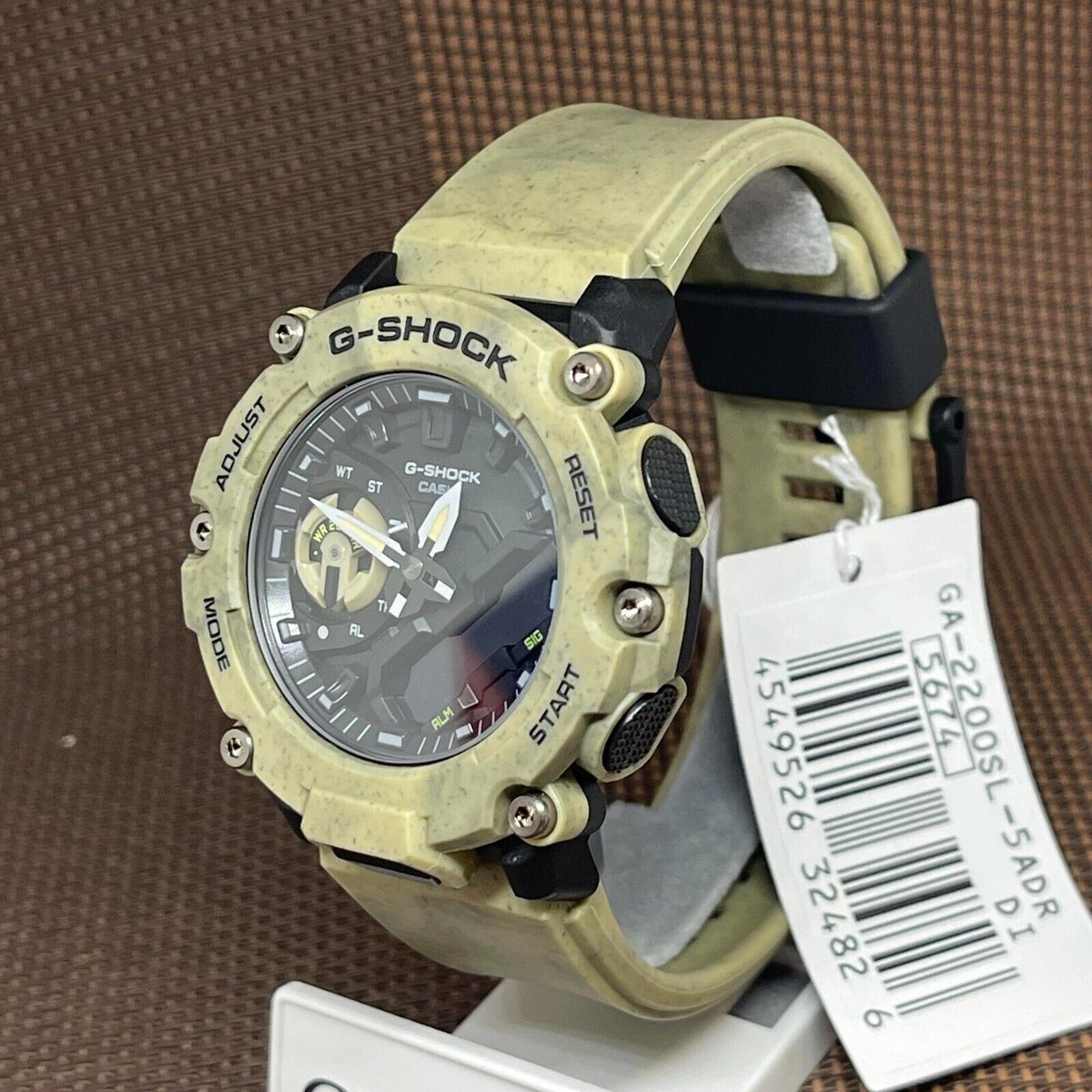 時計 CASIO G-SHOCK GA-2200SL GA2200SL-5A | Brown Analog-digital Watch - G-SHOCK | CASIO