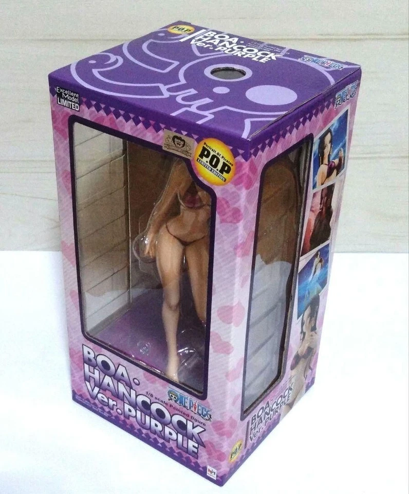 Traje de baño púrpura Boa Hancock de una pieza retrato de piratas versión Figura escala 1/7 Foto 3 de 4