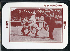 1913 National Game WG5 Baseball Reprints - Runner Out At Home