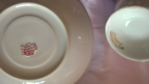 Taza de té de porcelana UCAGCO Cerámica Japón taza de té y platillo crisantemo de noviembre - Imagen 7 de 20
