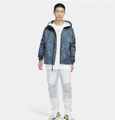 NWT $160 Nike Sportswear Tech Pack Woven Hooded Jacket Tyvek CU3758-458 Size L