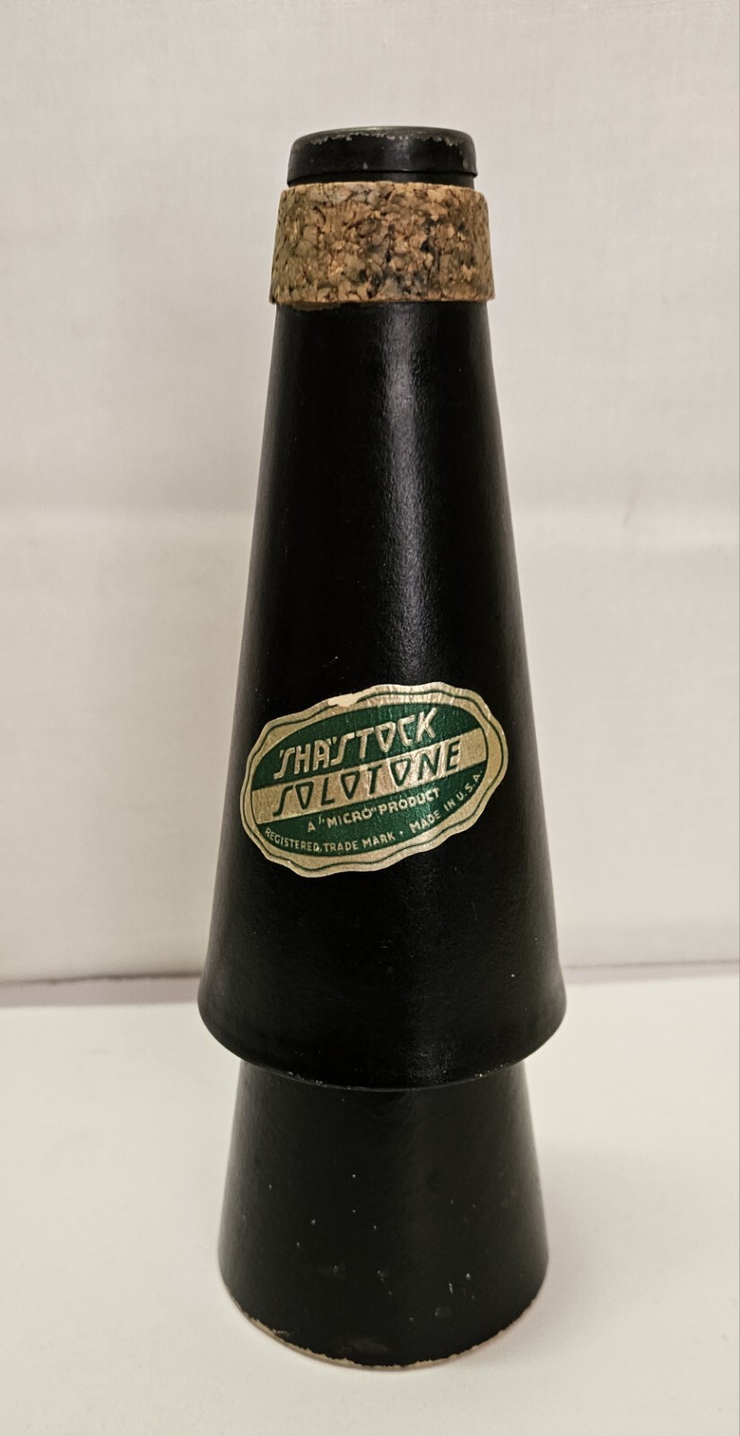 Vintage 8 1/4" Shastock Solotone Trumpet Mute eBay