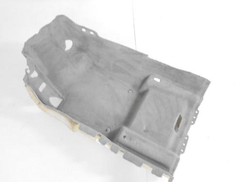 VW Phaeton 3D GP1 Teppich Boden Kristall Grau vorne links Fahrer 3D1863703P 5Q5 - Picture 3 of 6