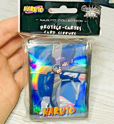 sasuke card sleeves Proteges Cartes Naruto CCG Card Sleeves- Sasuke Pack