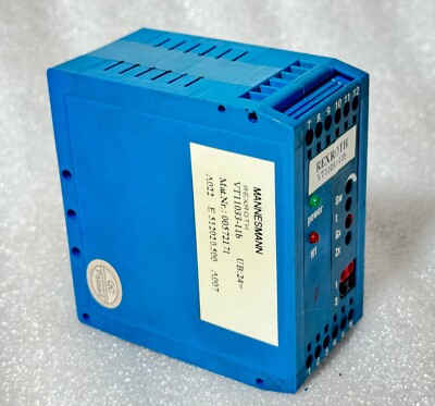 MANNESMANN REXROTH VT11033-11b AMPLIFIER