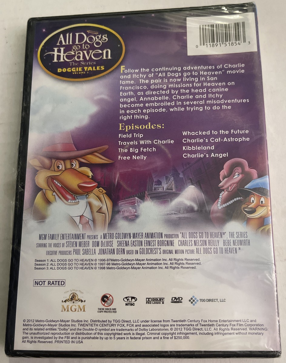 NEW - All Dogs Go to Heaven - The Series: Doggie Adventures