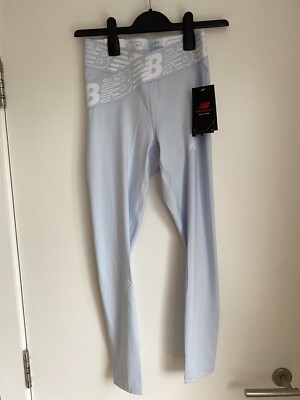 New Balance Relentless Crossover hoch geschnitten 7/8 Tight babyblau Größe Small neu mit Etikett