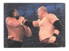 2007 Topps Action WWE The Great Khali Vs Kane 85 Pro Wrestling Card