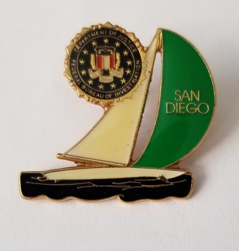 AUTHENTIC FBI SAN DIEGO CALIFORNIA CA 
