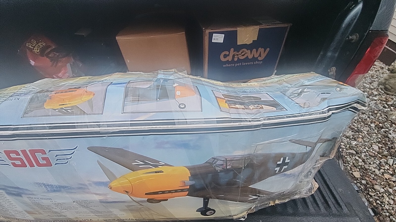 SIG BF109 Messerschmitt ARF vintage RC airplane kit. eBay