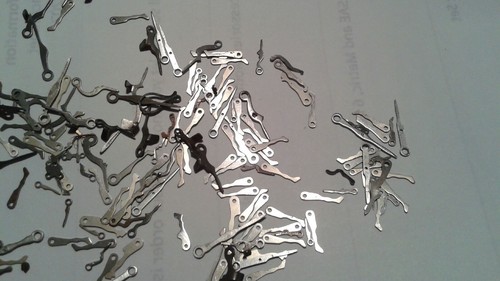 Setting Lever Spring Set Bridge Assortment Watchmaker New over 300 pieces b1@7 - Picture 4 of 6