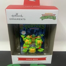 Hallmark TMNT Comic Book Teenage Mutant Ninja Turtles 2024 Christmas Ornament