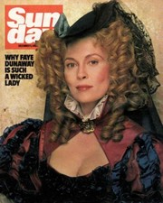 SUNDAY Magazine December 1982 Faye Dunaway John Denver Drew Barrymore ET