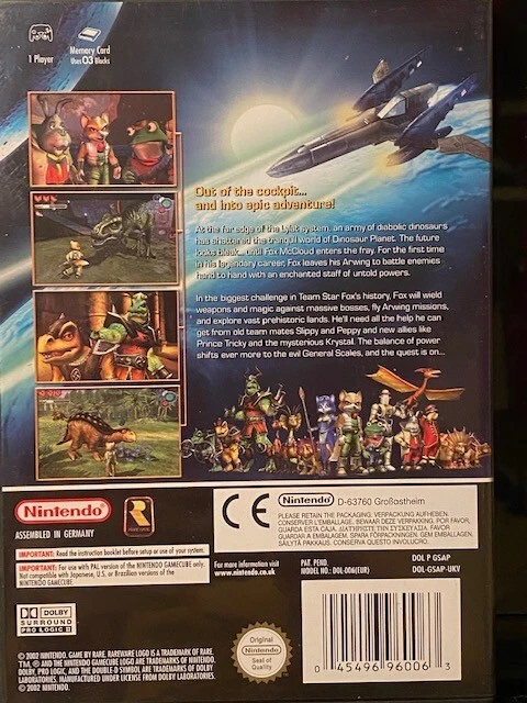 GAMECUBE/Wii ~ STARFOX ADVENTURES ~ {Complete} ~ PAL - Image 3 of 3