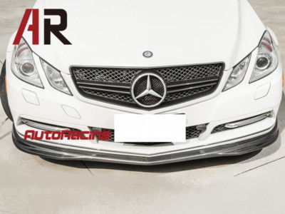 Carbon Fiber JPM Style Front Lip For M-BENZ C207 E-Class 2Dr Standard Pack 10-13