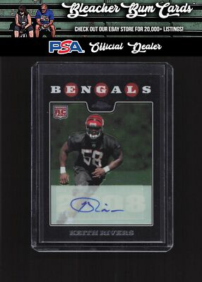 Topps Keith Rivers 2008 Topps Chrome TC252 Keith Rivers Auto Rookie | eBay