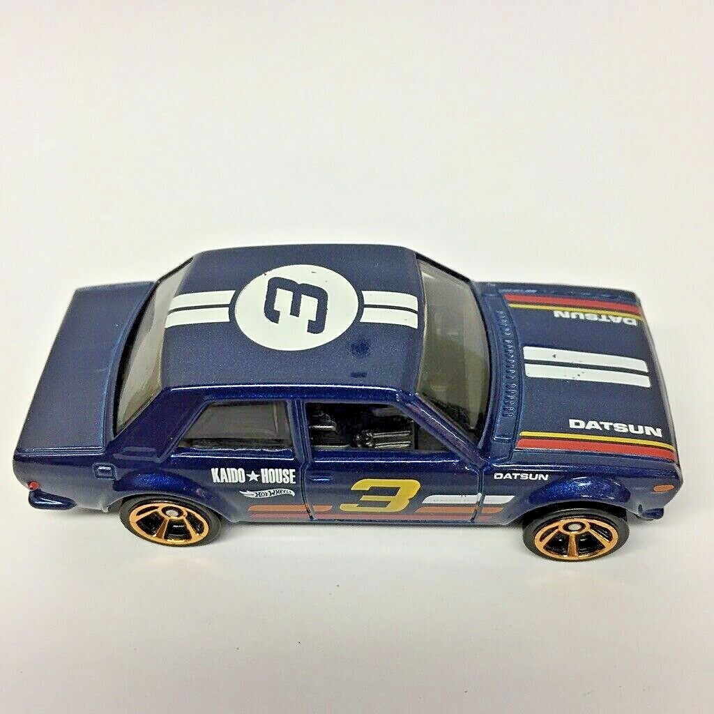 NEW Hot Wheels 71 Datsun Bluebird 510 Blue JDM 2022 No 3 Mystery