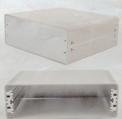BRAND NEW HAMMOND 1402H INSTRUMENT ENCLOSURE 3.9 X 10 X 7.3 INCHES, GREY