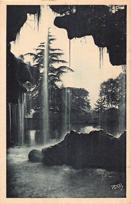 C086 France Grande Cascade au Bois de Boulogne  vintage postcard