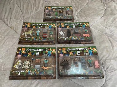 Large Minecraft Action Figuren Set 6 Style