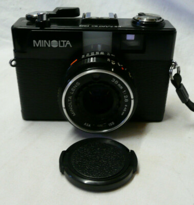 【整備済　美品】Minolta Hi-matic SD2 #1255 Minolta Hi-Matic F G S SD S2 SD2 AF AF2 AF-D GF Lens Cap Protect