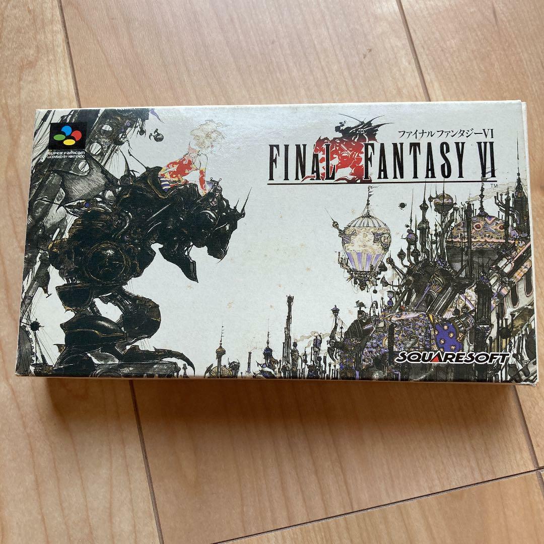 Square Soft Final Fantasy VI FF 6 Nintendo Super Famicom