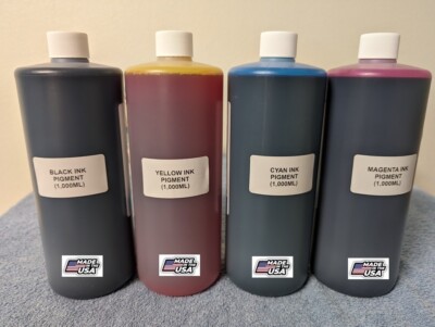 4 x BULK INK REFILL T902XL 902XL Epson Workforce C5210 C5290 C5710 CYMK 4,000ML