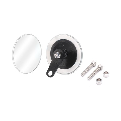 Blind Spot Round HD Glass Convex Rear View Mirrors For BMW F750GS F900XR R1250GS - Picture 6 of 19