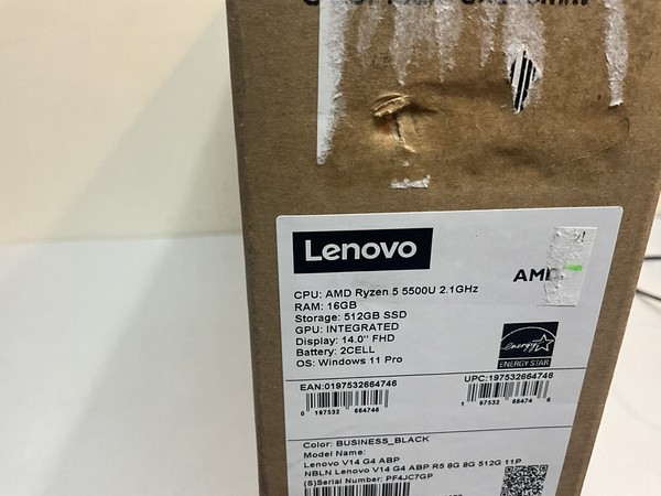 LENOVO V14 G4 ABP  FHD NOTEBOOK  AMD RYZEN 5 5500U 16gb 512 Ssd Window11 Pro - image 2